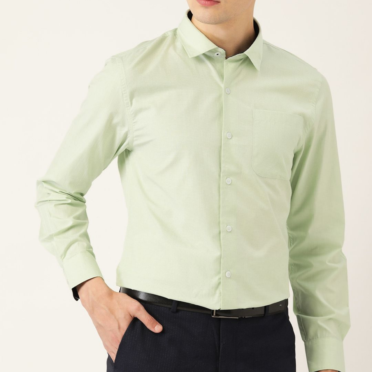 Combo Pack of 3 Men’s Formal Shirts – Stylish & Versatile Collection (Half & Full Sleeves, With/Without Pockets) (FS-81)