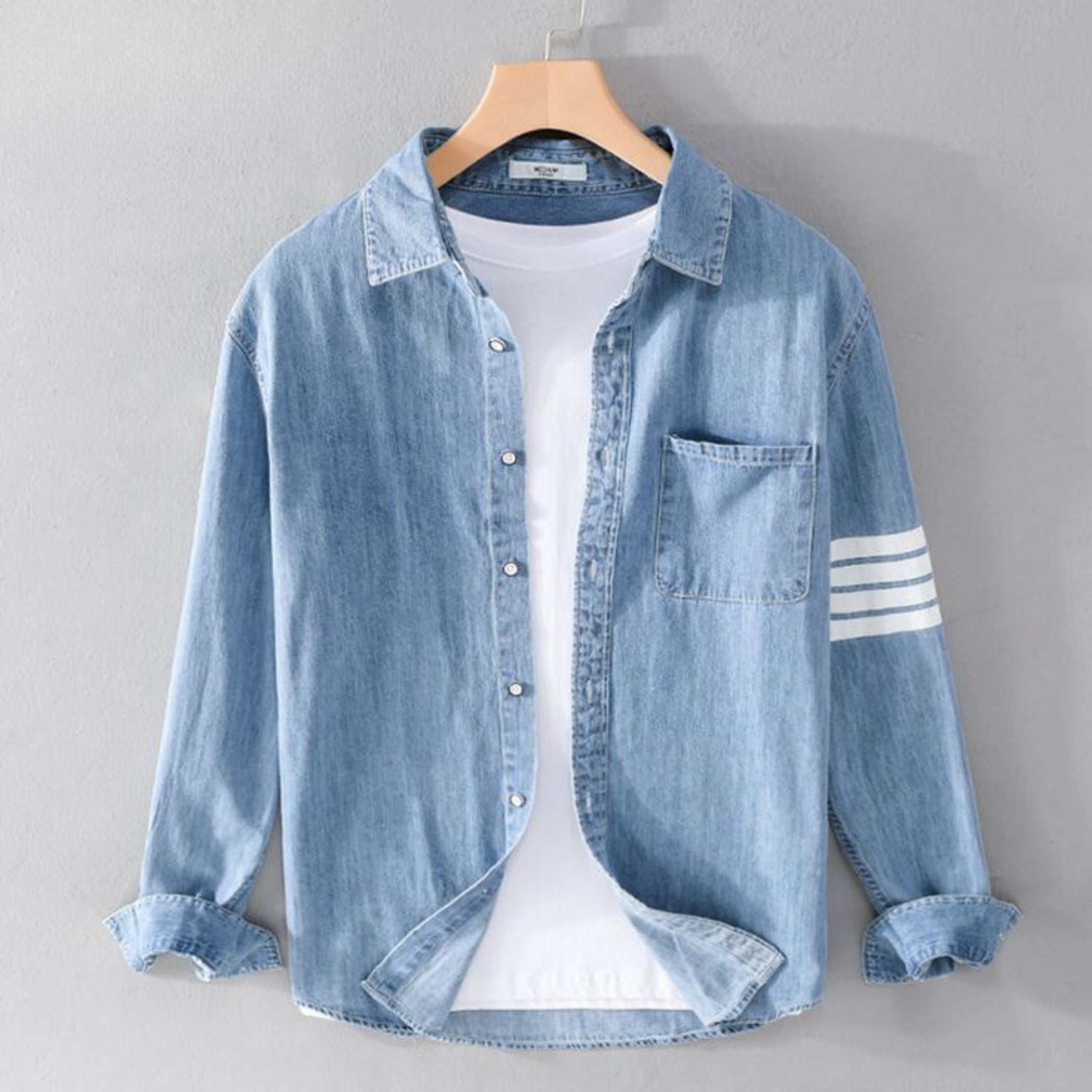 Casual Denim Shirt For Men