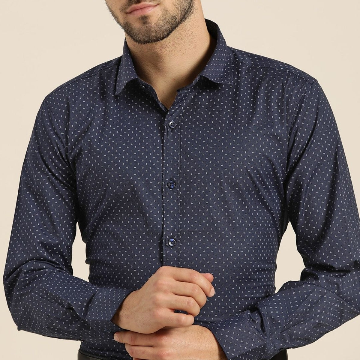 Shirt Happens: 3-Pack Men’s Stylish Formal Shirts – 100% Cotton, Full Sleeves with Pockets (FS-64)