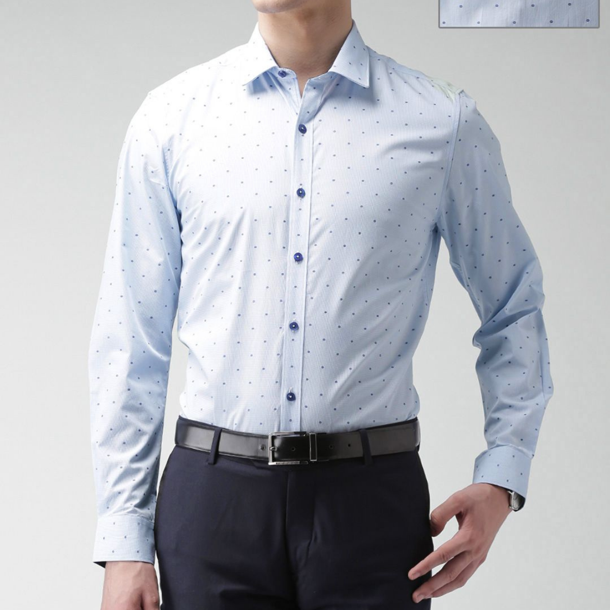 Combo Pack of 3 Men’s Formal Shirts – Stylish & Versatile Collection (Half & Full Sleeves, With/Without Pockets) (FS-43)