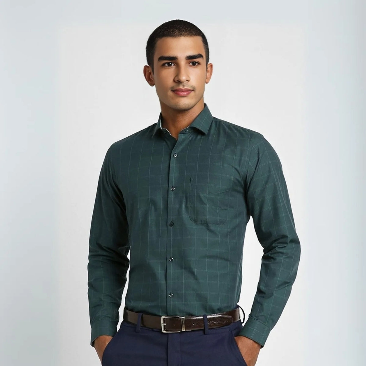 Workday Wardrobe: Combo of 3 Premium Full-Sleeve Shirts | Perfect Fit (FS-23)