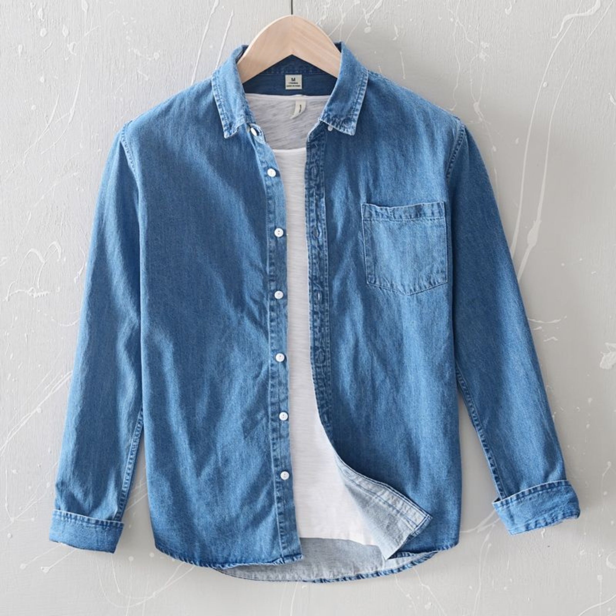 Casual Denim Shirt For Men