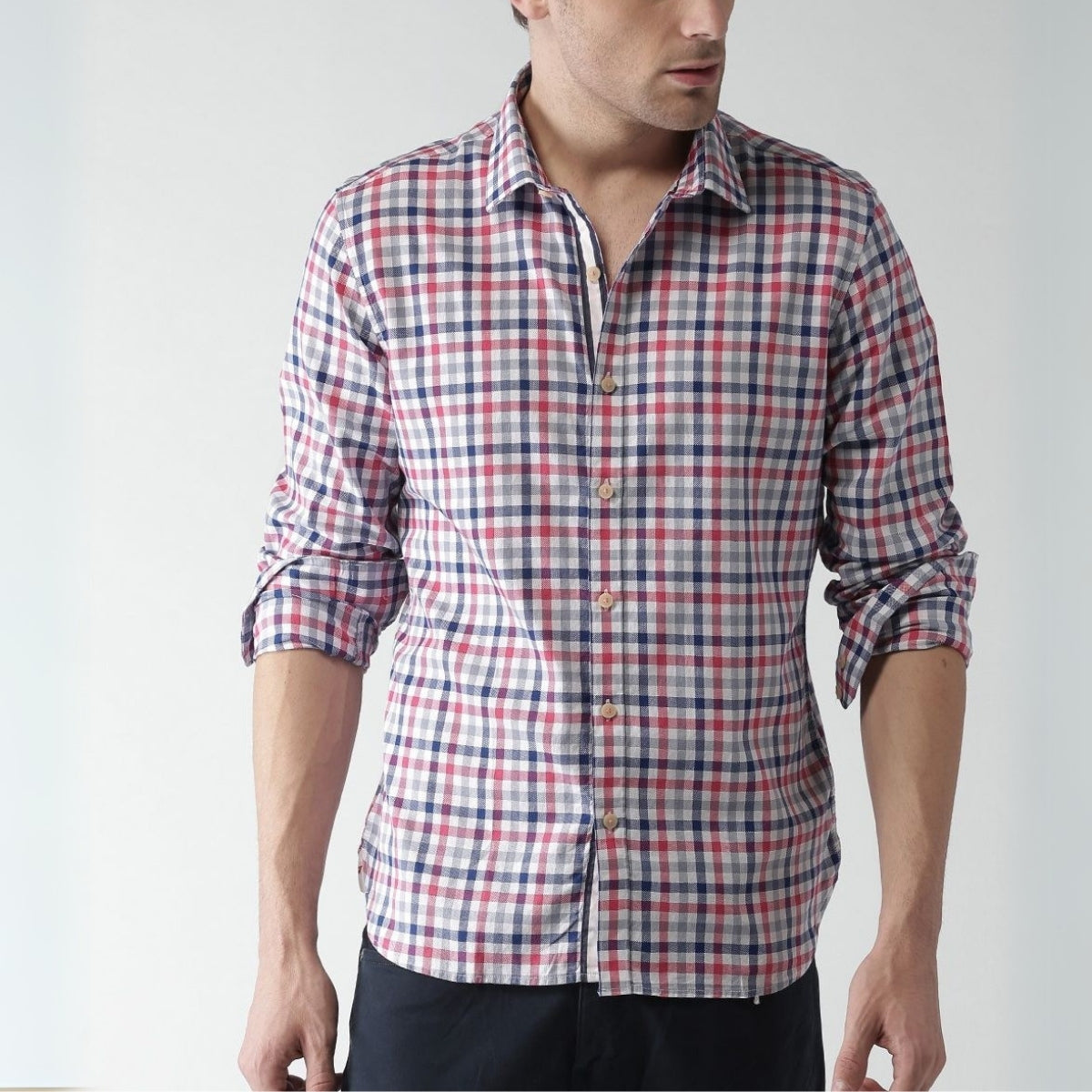 Shirt Happens: 3-Pack Men’s Stylish Formal Shirts – 100% Cotton, Full Sleeves with Pockets (FS-65)