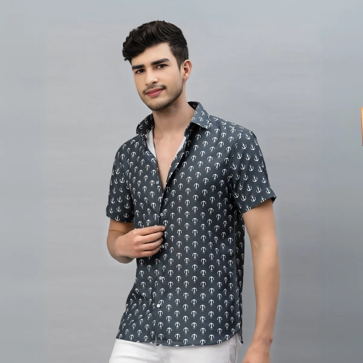 Pack Of 3 Trendy Half Sleeve Shirts - Men's Casual Wear