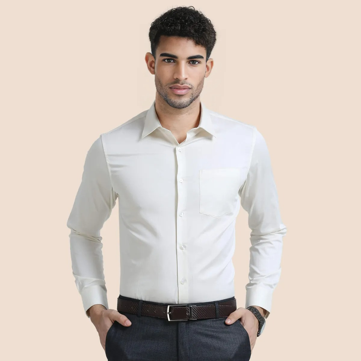 Men's Stylish Branded Shirt | High Quality Cotton Fabric | Full Sleeves