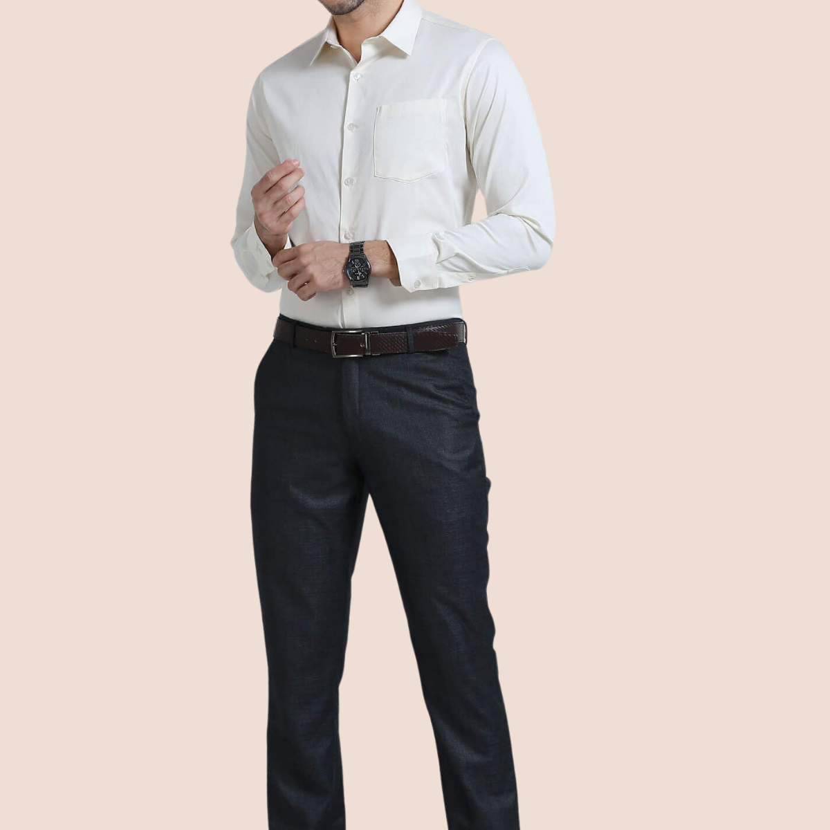 Men's Stylish Branded Shirt | High Quality Cotton Fabric | Full Sleeves