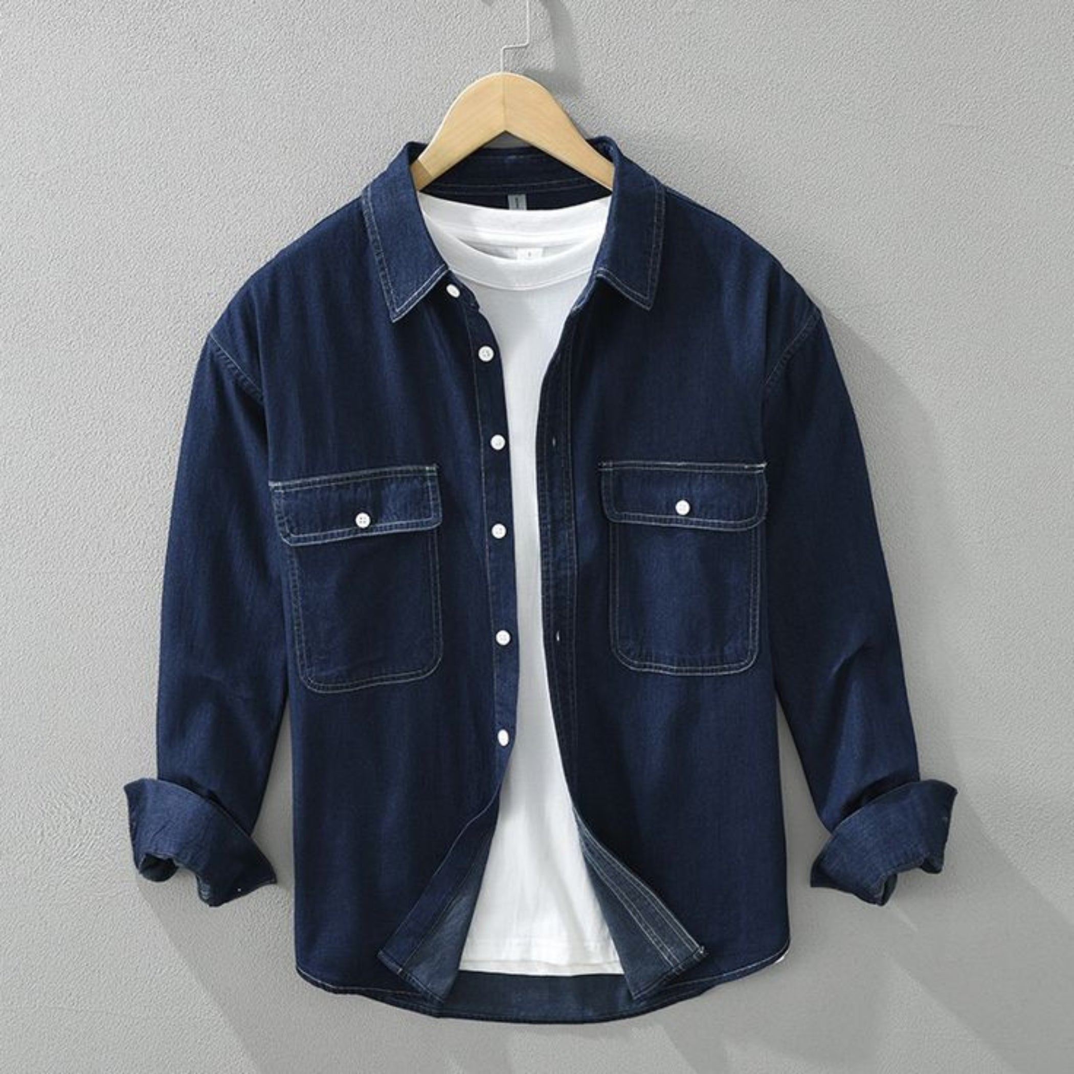 Casual Denim Shirt For Men