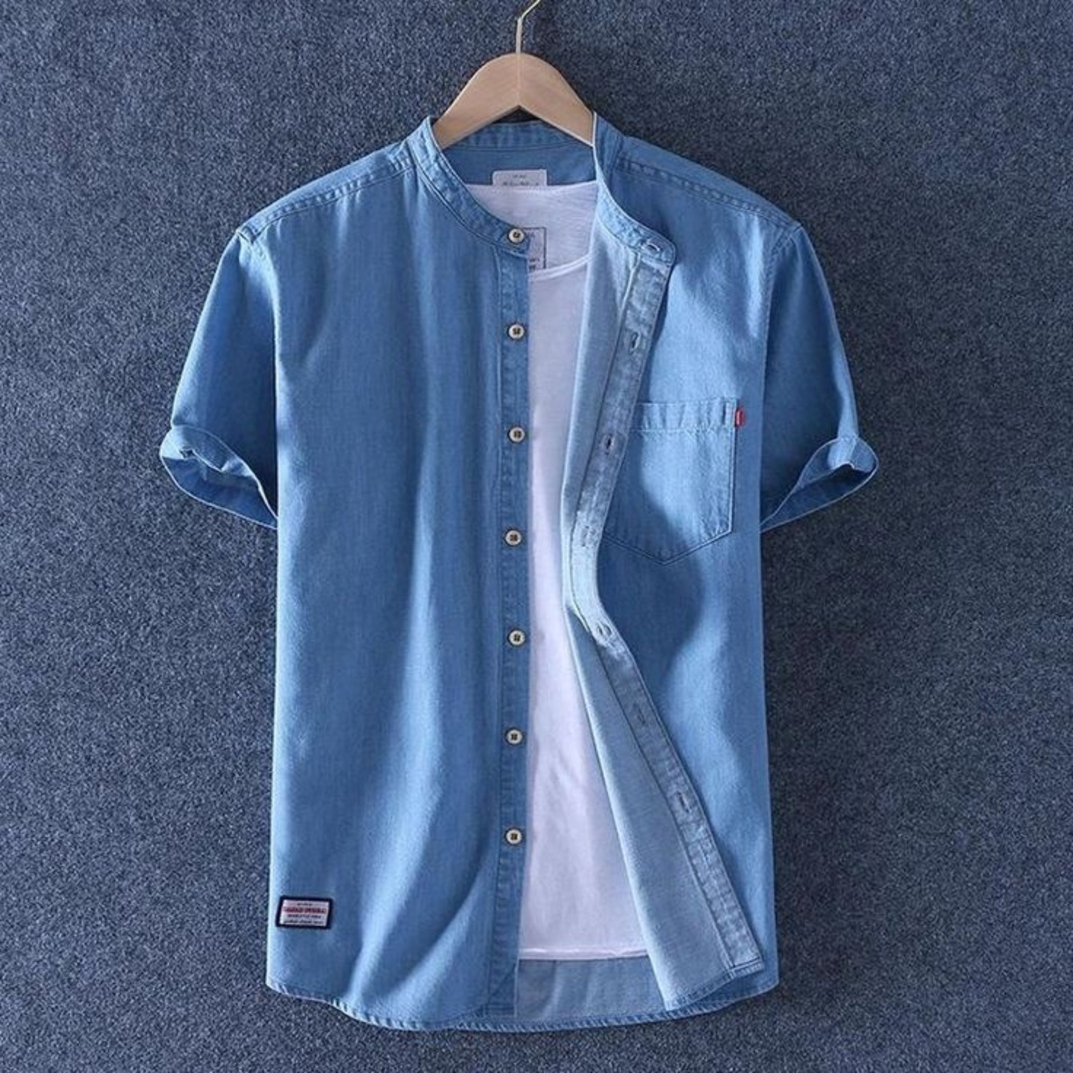 Casual Denim Shirt For Men