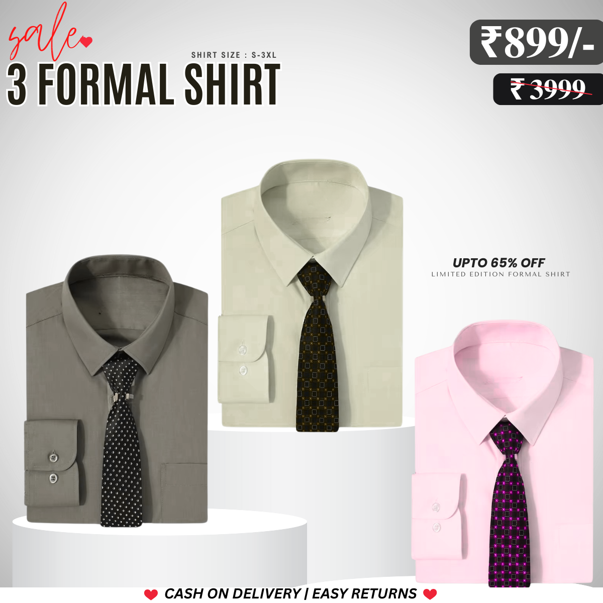 Meeting Wear: 100% Premium Imported Cotton Men’s Plain/Solid Shirts – Full or Half Sleeve, Pocket Design for Supreme Comfort | MW-05