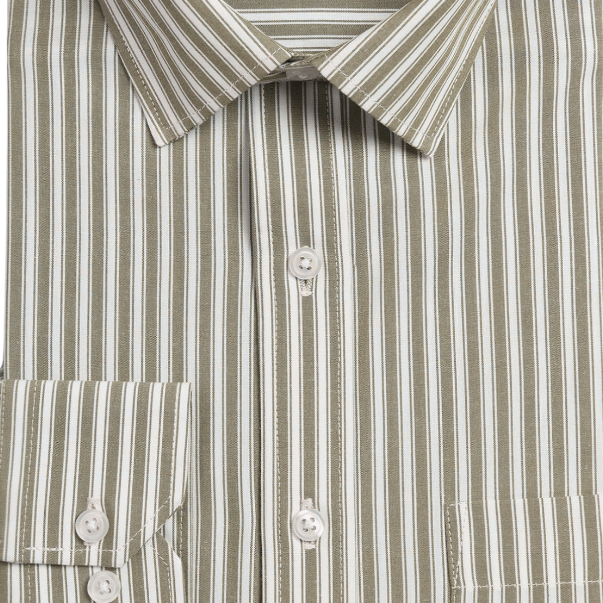 Premium Imported 100% High Quality Striped Shirt | Full/Half Sleeve | With Pocket |SS-10