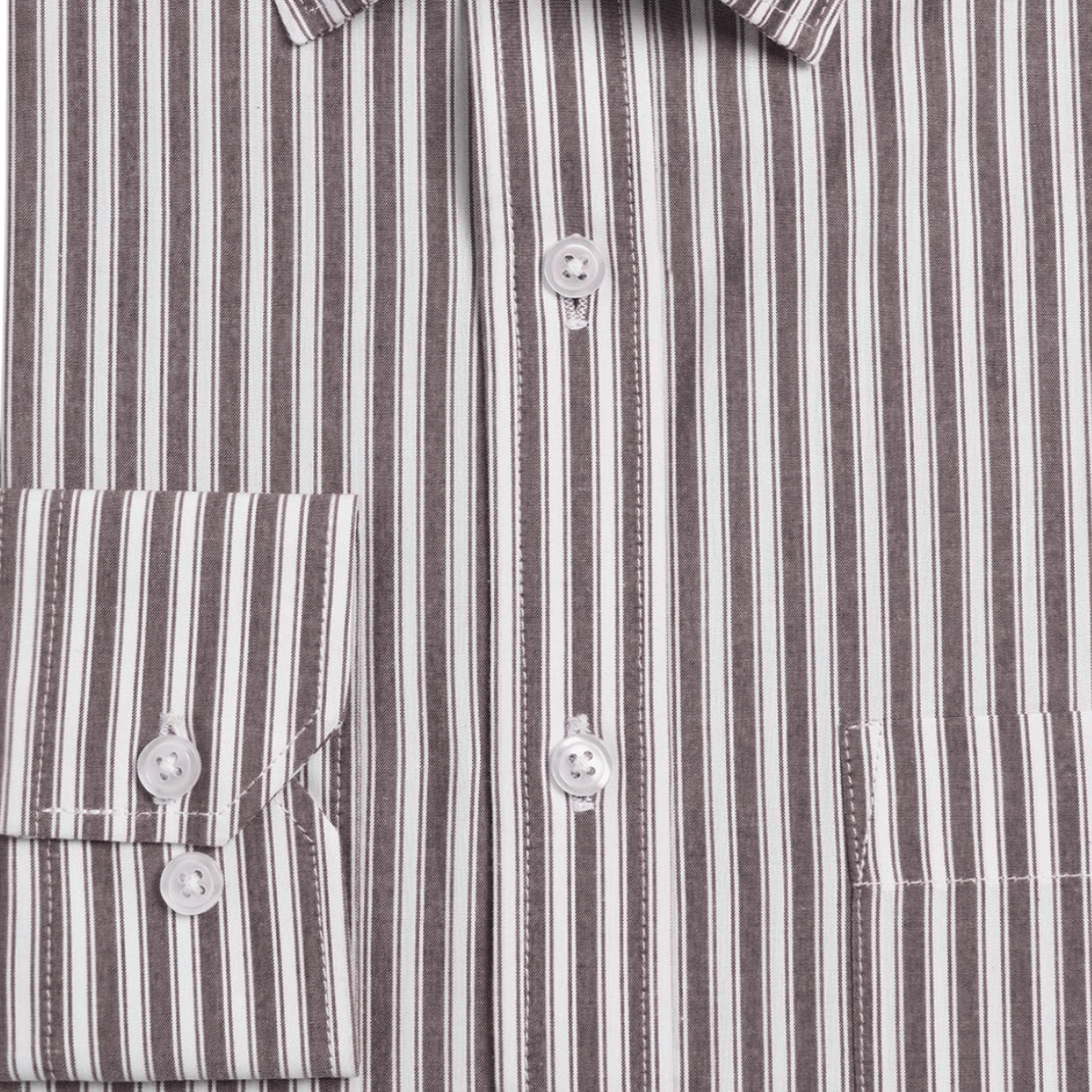 Premium Imported 100% High Quality Striped Shirt | Full/Half Sleeve | With Pocket |SS-10