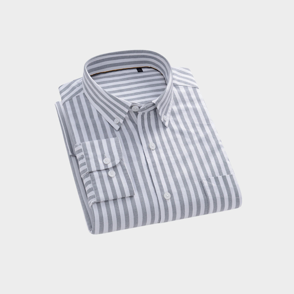 100 % Cotton Full Sleeves Men's Premium Striped Shirts- Pack of 3