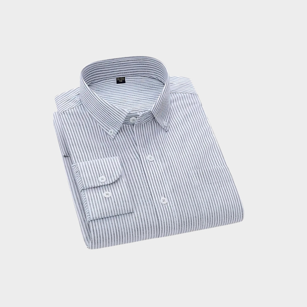 Premium Imported 100% High Quality Striped Shirt | Full/Half Sleeve | With Pocket | (FS-120)