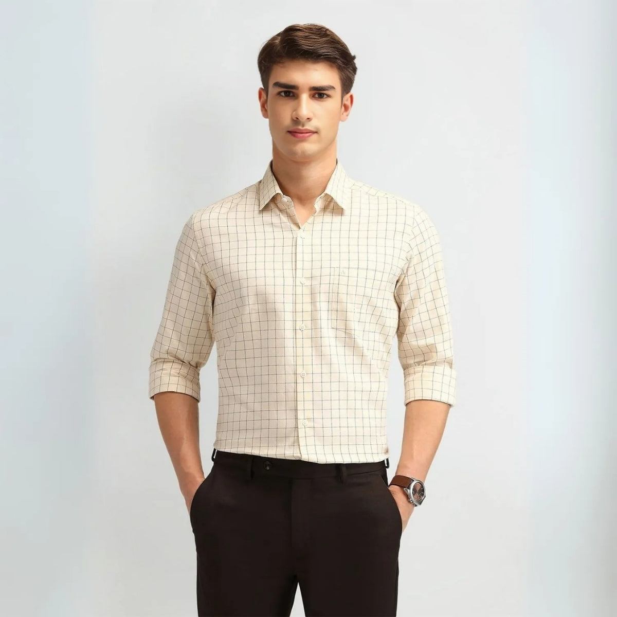 Workday Wardrobe: Combo of 3 Premium Full-Sleeve Shirts | Perfect Fit (FS-22)