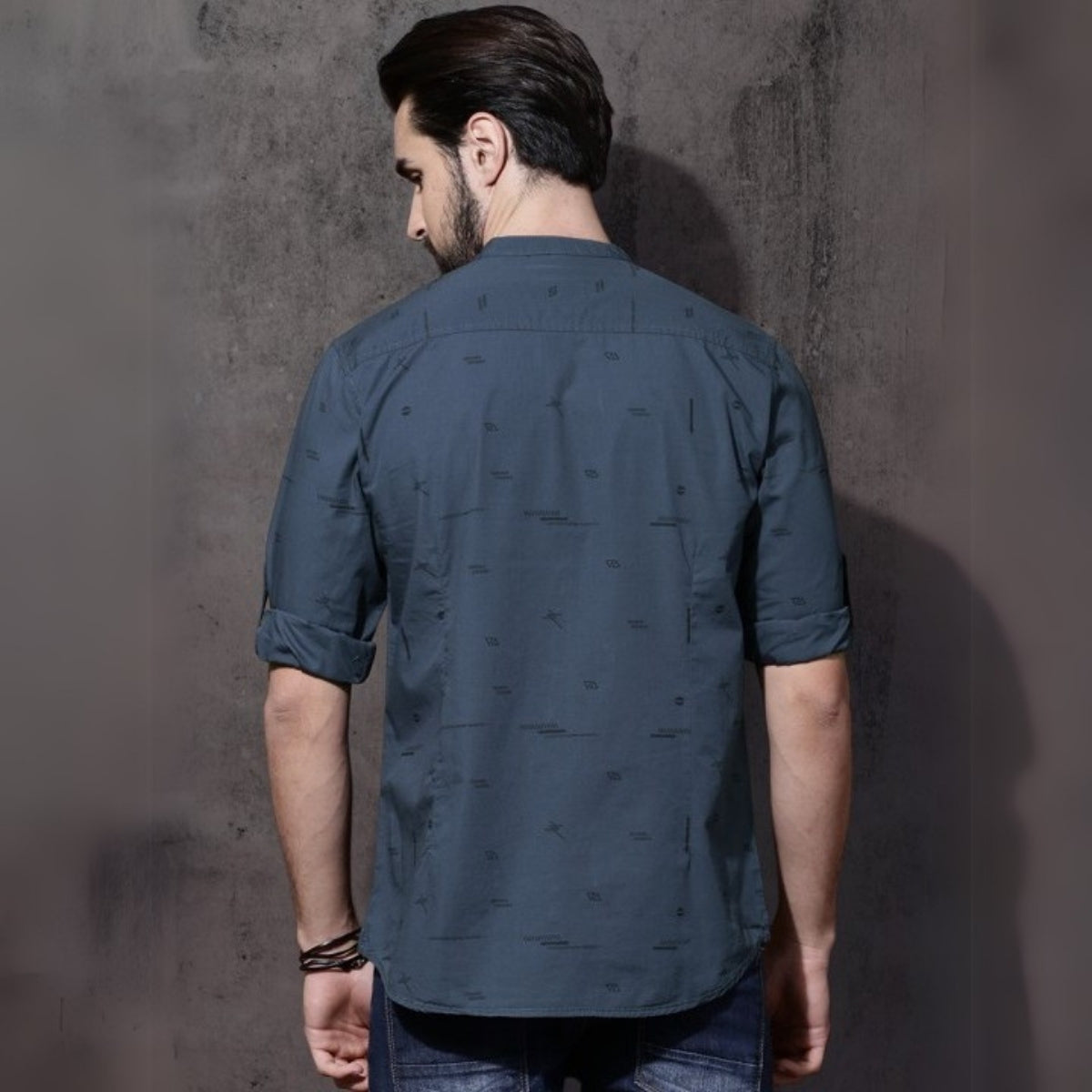 Stylish Branded Casual Shirts with Full Sleeves and Chinese Collar