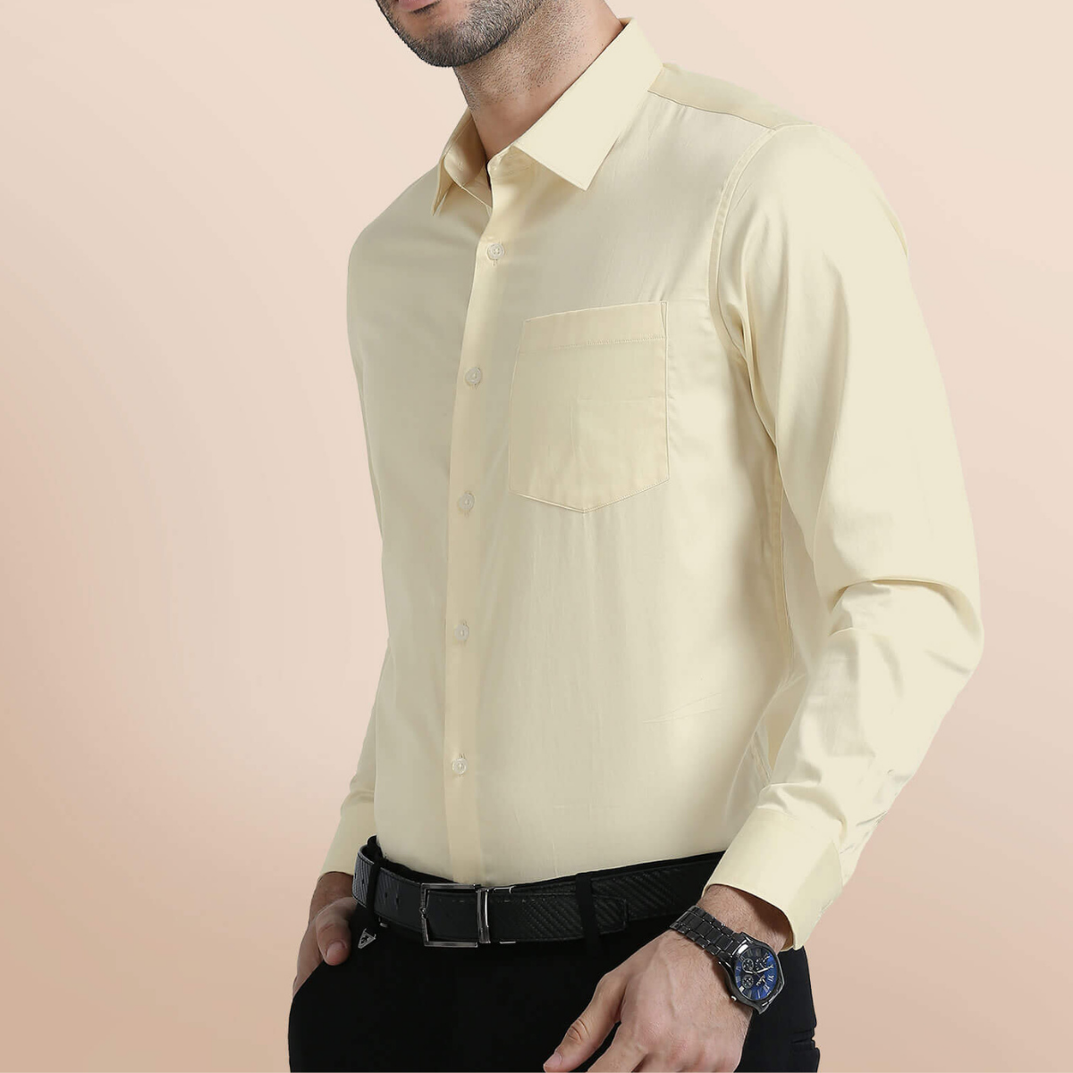 Men's Stylish Branded Shirt | High Quality Cotton Fabric | Full Sleeves