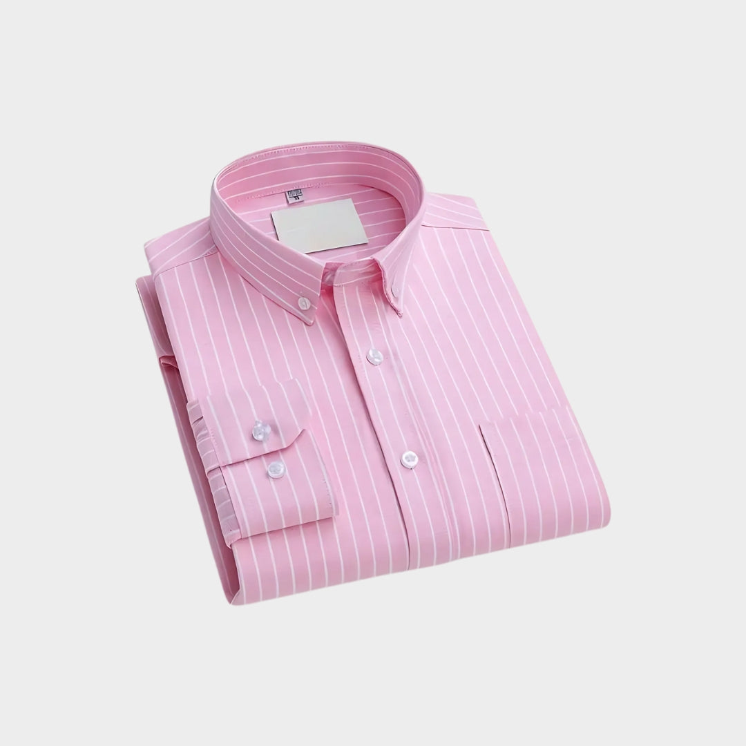 Premium Imported 100% High Quality Striped Shirt | Full/Half Sleeve | With Pocket | (FS-109)
