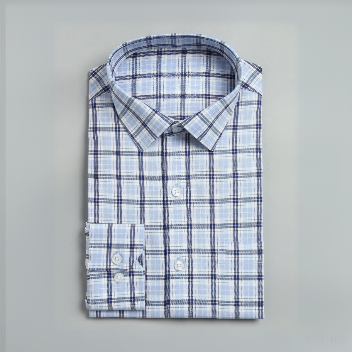 Office Essentials: 3-Pack Formal Shirts | Tailored Fit, Full Sleeves, Pockets ( FS-162)