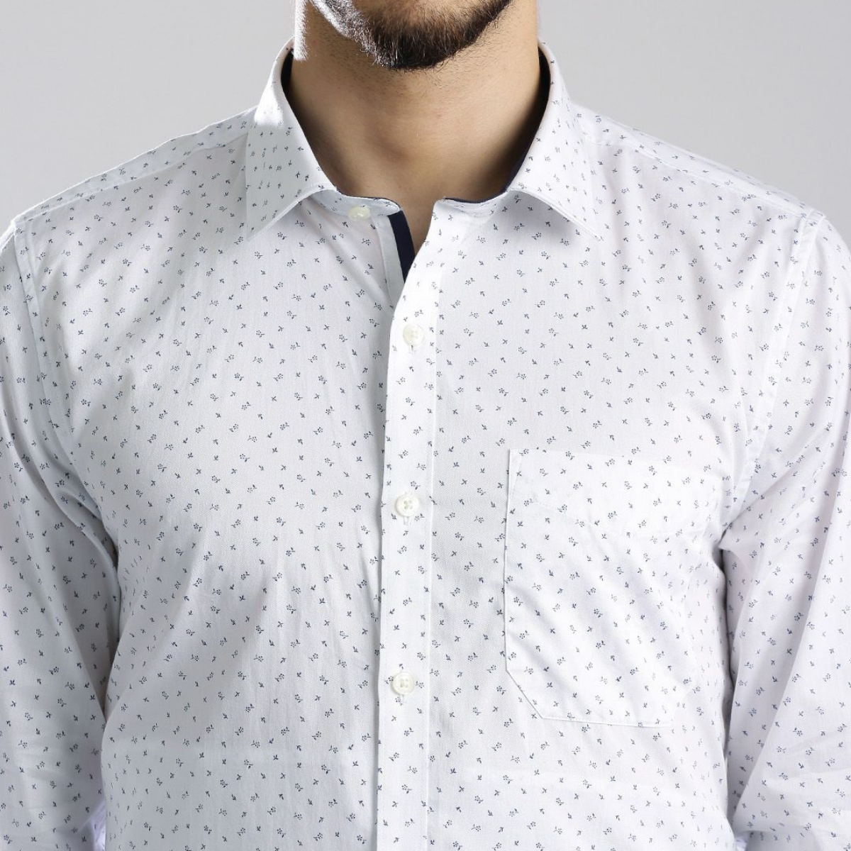Office Essentials: 3-Pack Formal Shirts | Tailored Fit, Full Sleeves, Pockets ( FS-10 )