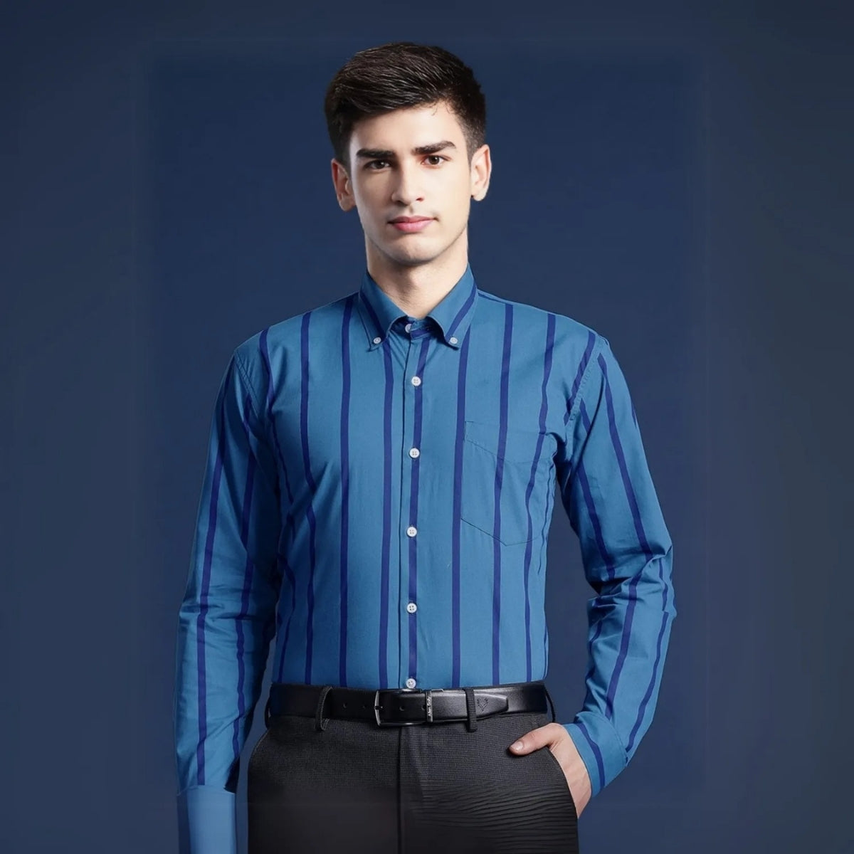 Workday Wardrobe: Combo of 3 Premium Full-Sleeve Shirts | Perfect Fit (FS-19)