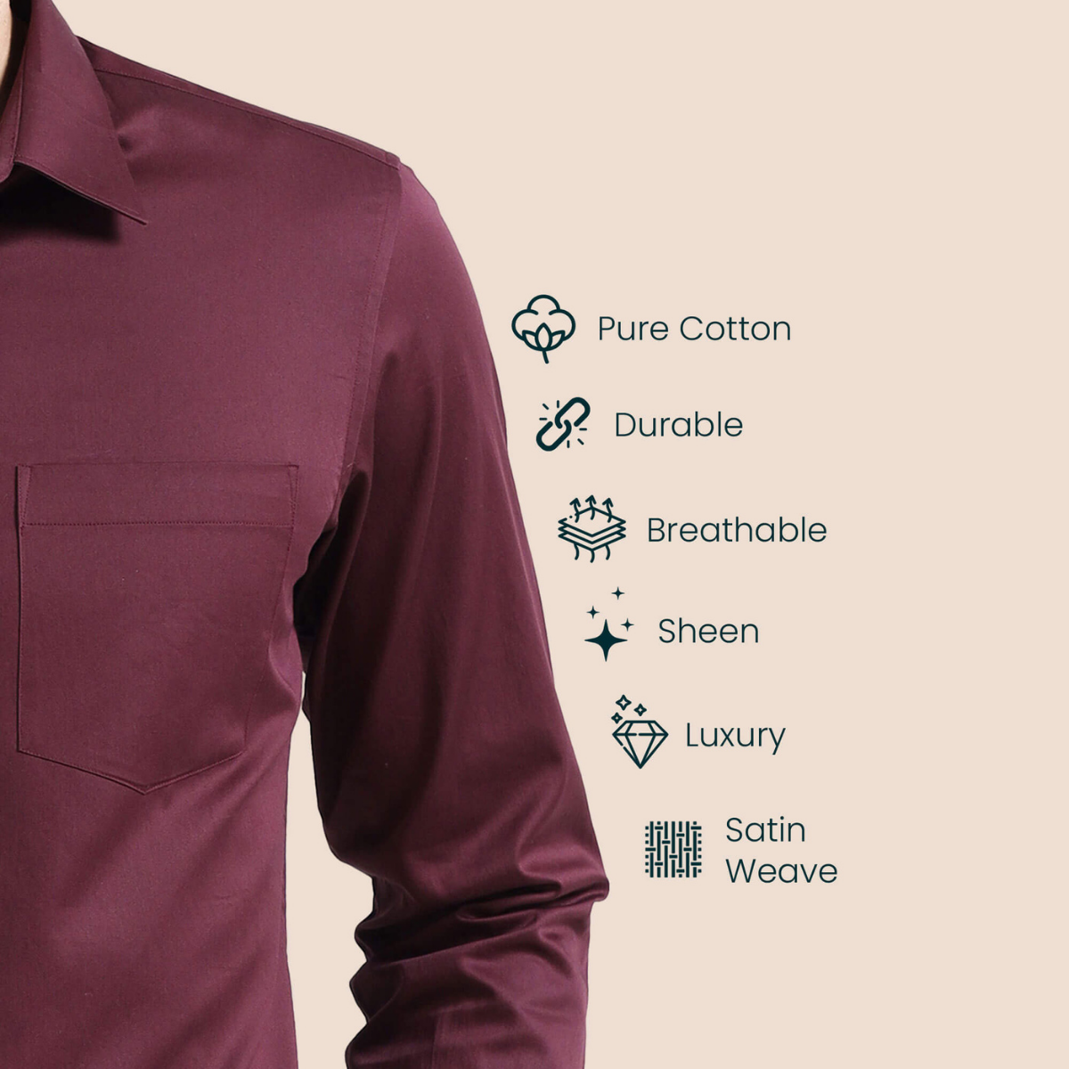 Men's Stylish Branded Shirt | High Quality Cotton Fabric | Full Sleeves