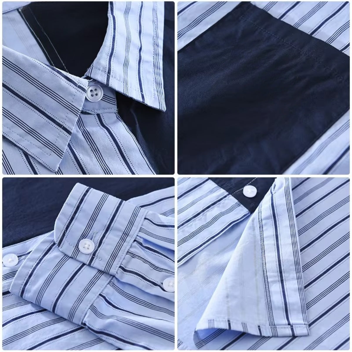 Combo Pack 3 Sets of Men's Casual Cotton Shirt