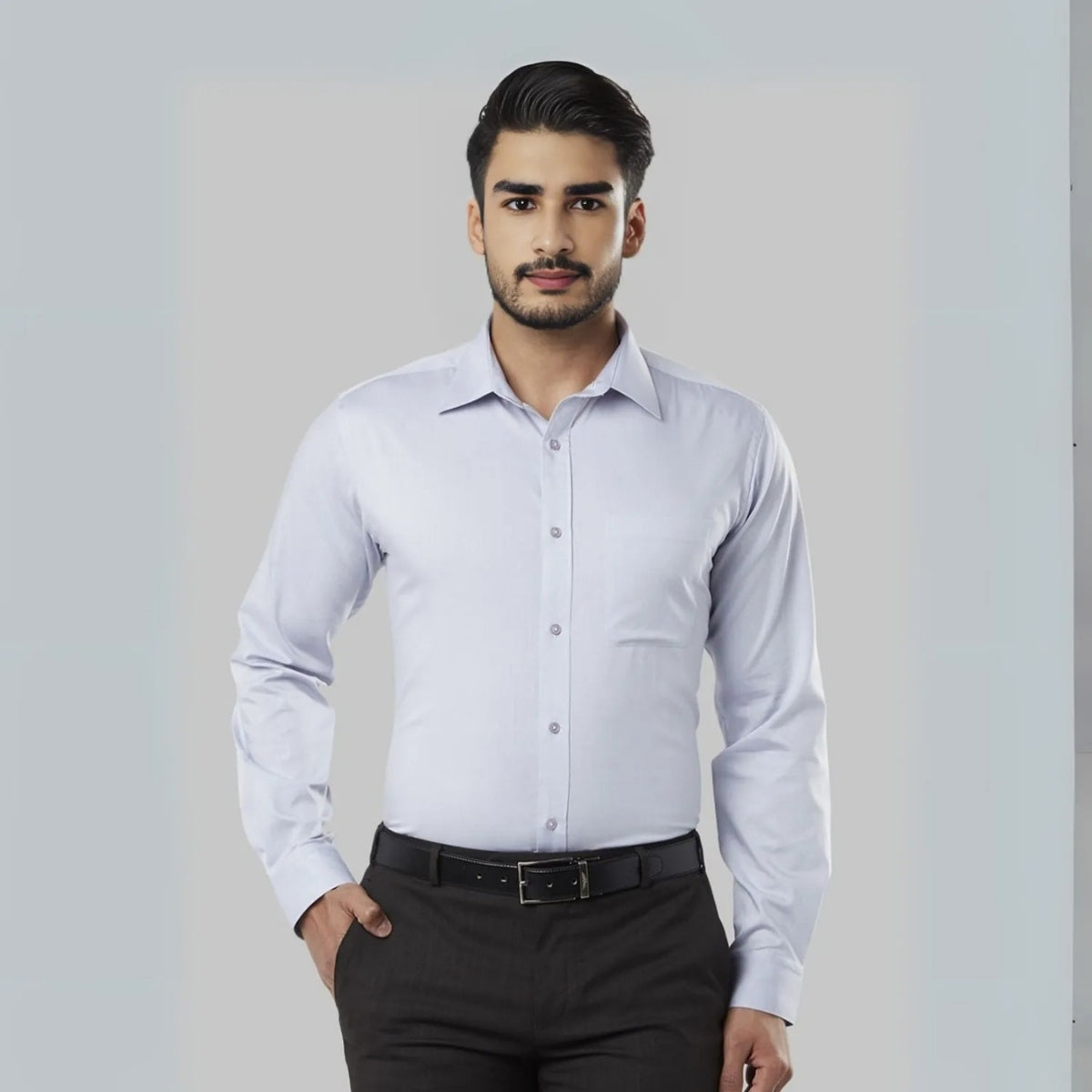 Workday Wardrobe: Combo of 3 Premium Full-Sleeve Shirts | Perfect Fit (FS-25)