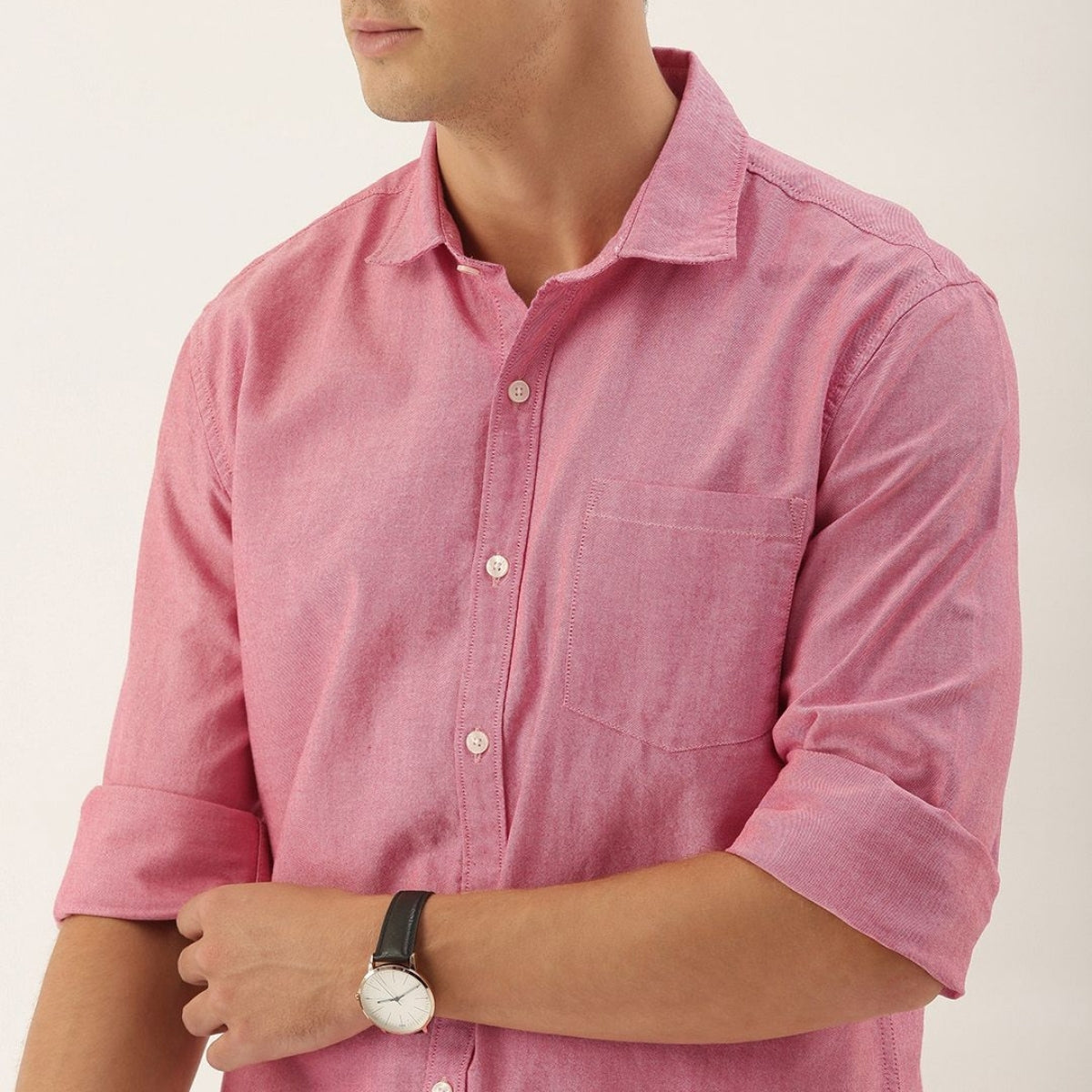 Shirt Happens: 3-Pack Men’s Stylish Formal Shirts – 100% Cotton, Full Sleeves with Pockets (FS-63)