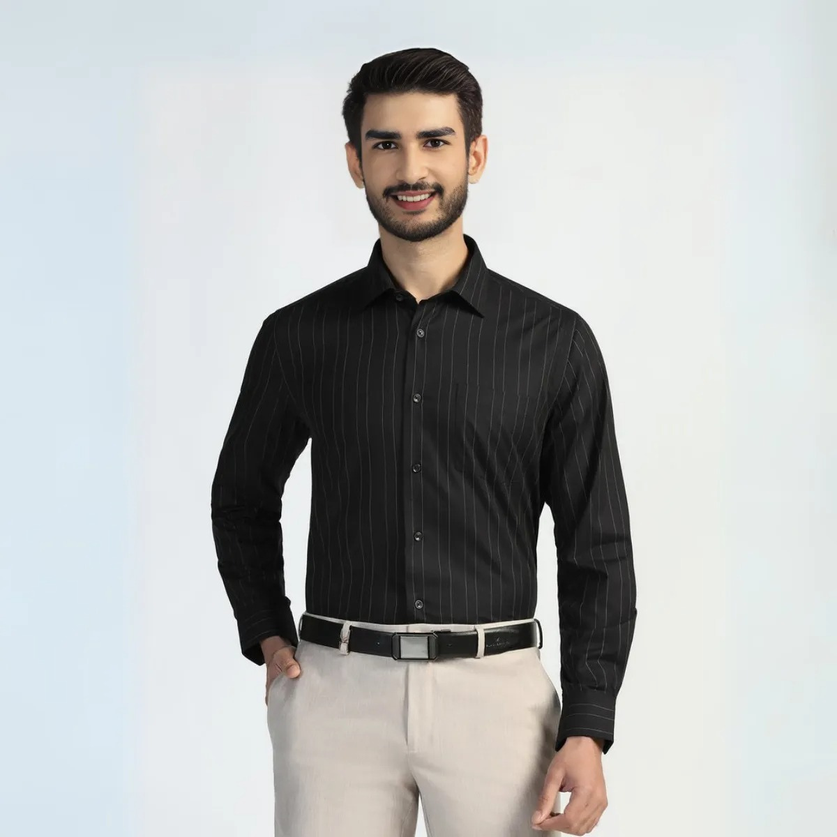 Set of 3 Premium Formal Shirts | Functional and Stylish (FS-37)