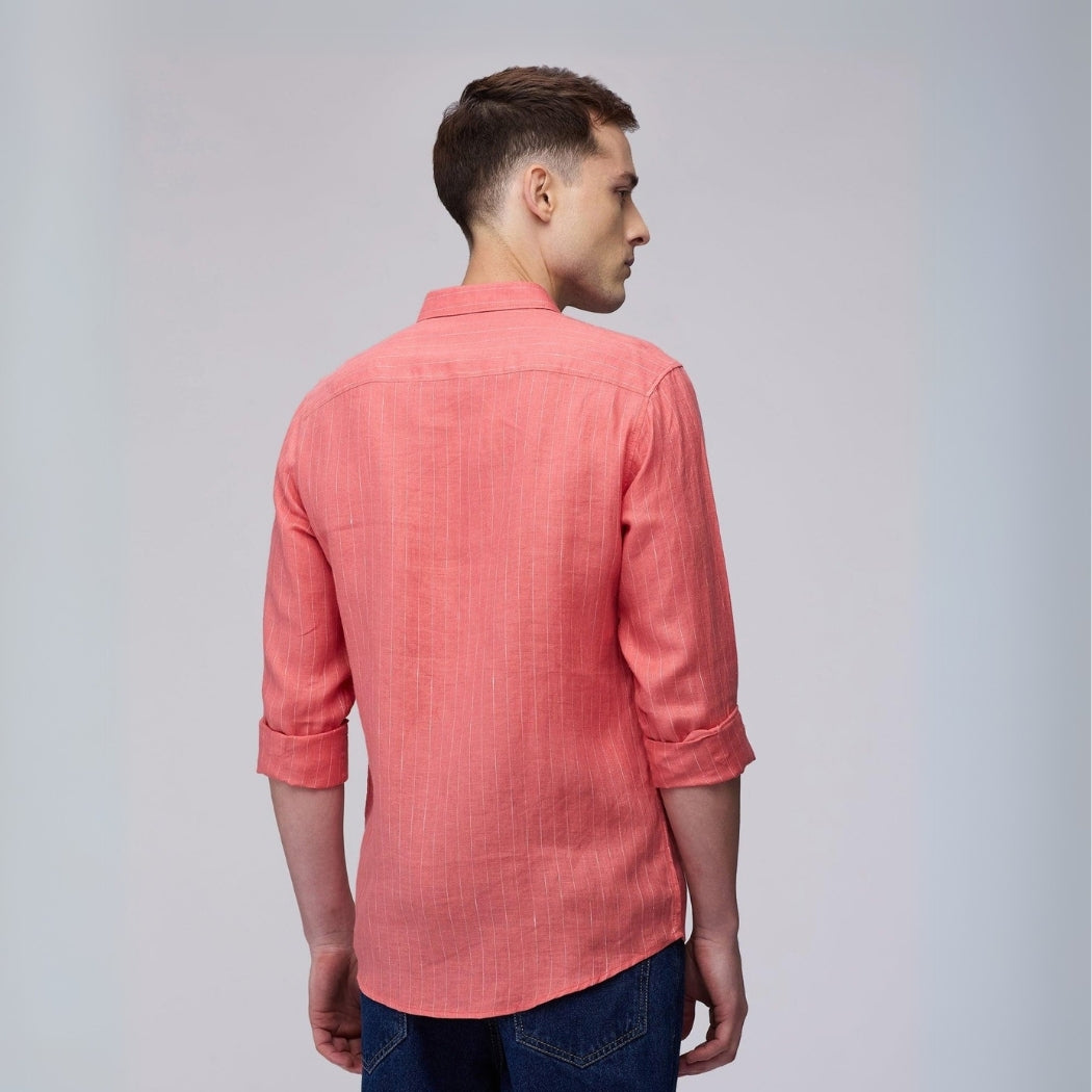Set of 3 Premium Men's Linen Shirts | Full Sleeves  – Breathable, Stylish & Comfortable ( FS-184)