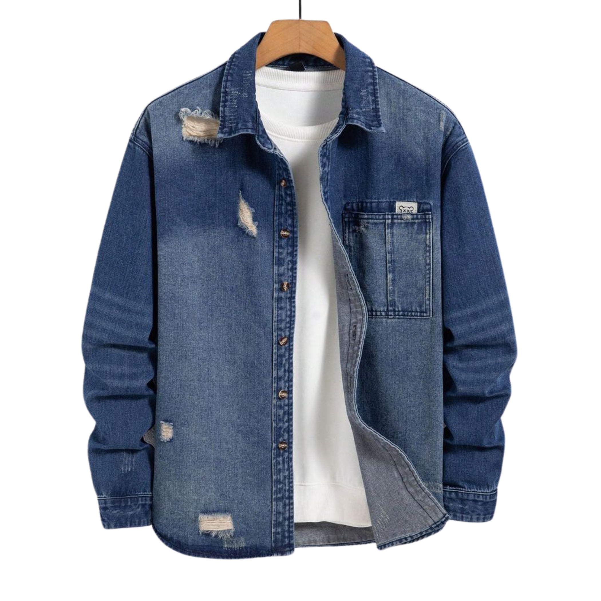 Casual Denim Shirt For Men