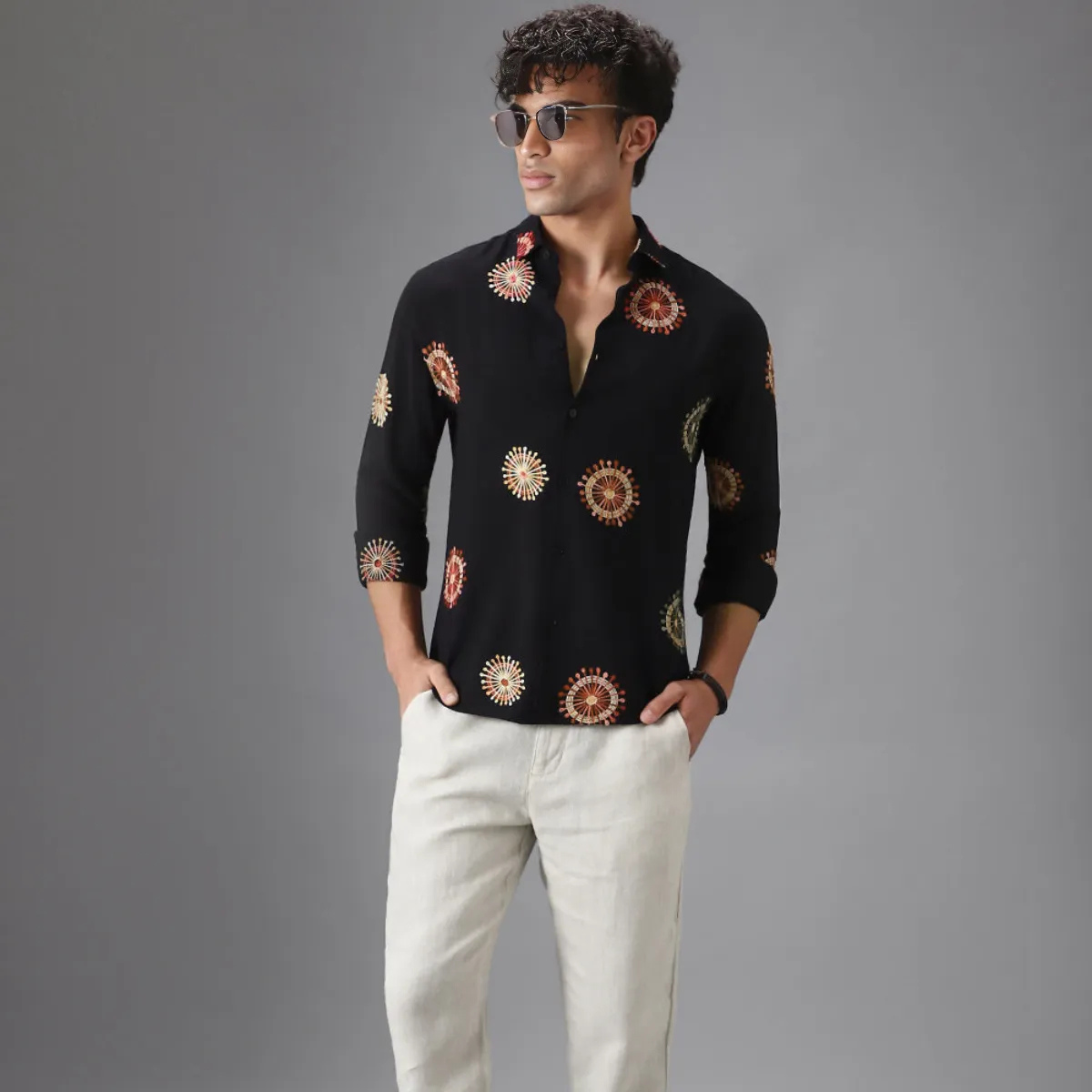 Men's Stylish Branded Shirt | High Quality Cotton Fabric | Full Sleeves