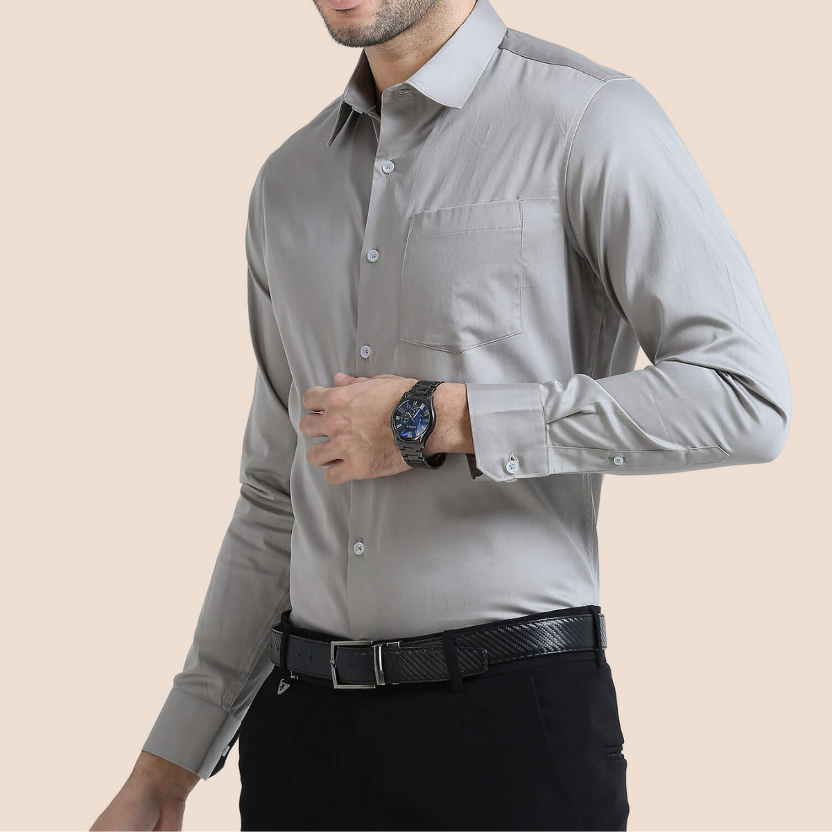 Men's Stylish Branded Shirt | High Quality Cotton Fabric | Full Sleeves