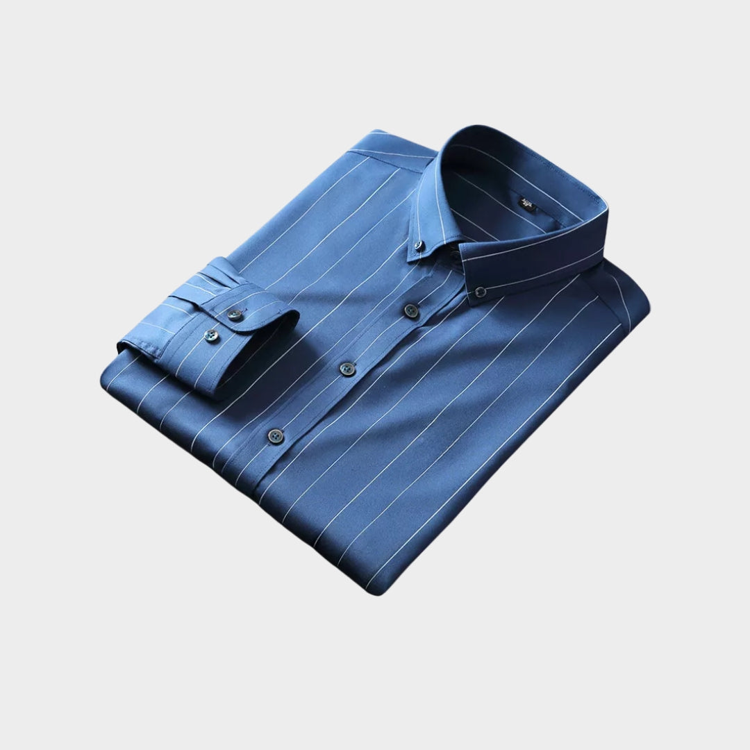 Premium Imported 100% High Quality Striped Shirt | Full/Half Sleeve | With Pocket | (FS-111)