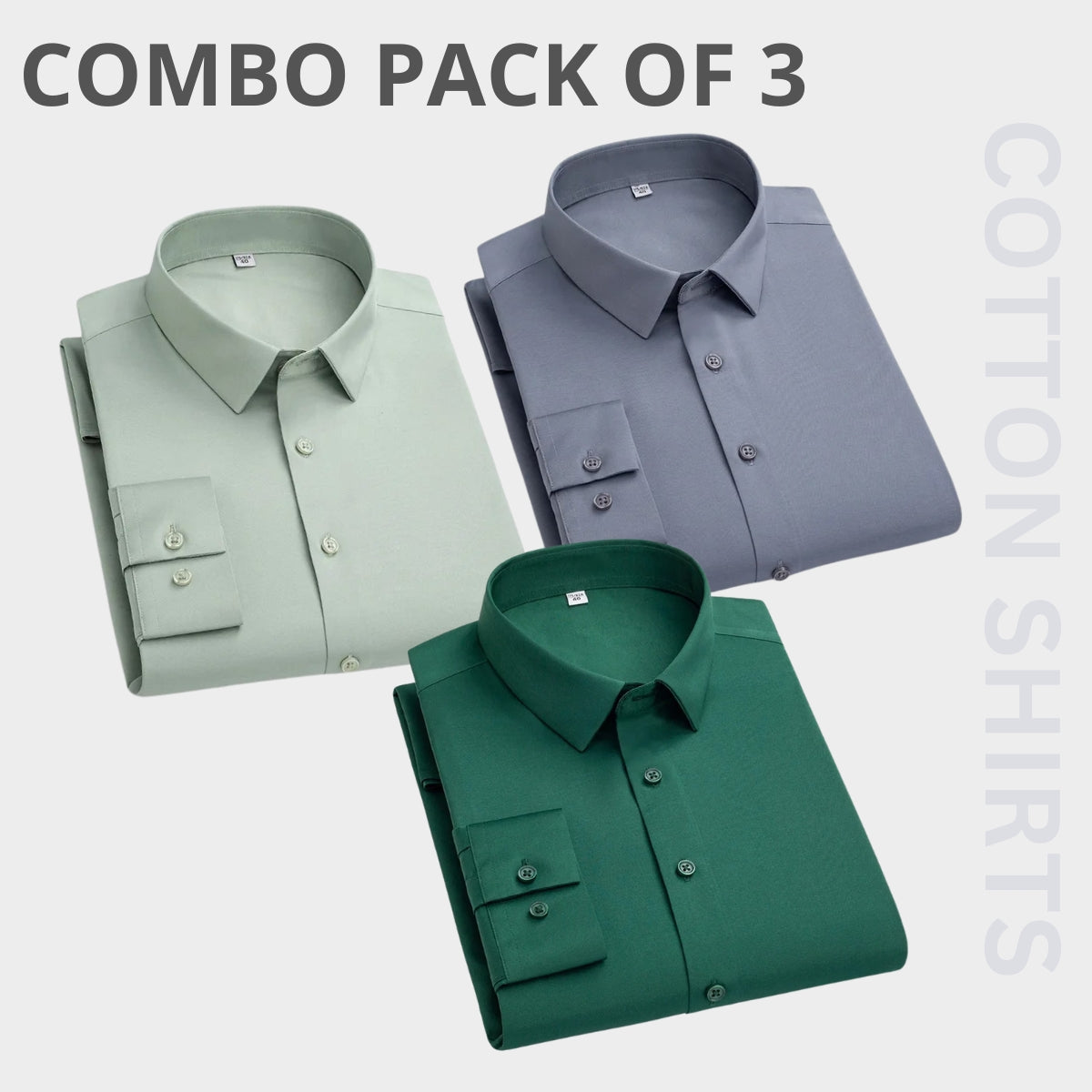 Premium Plain Shirt 100% High Quality Cotton Shirt