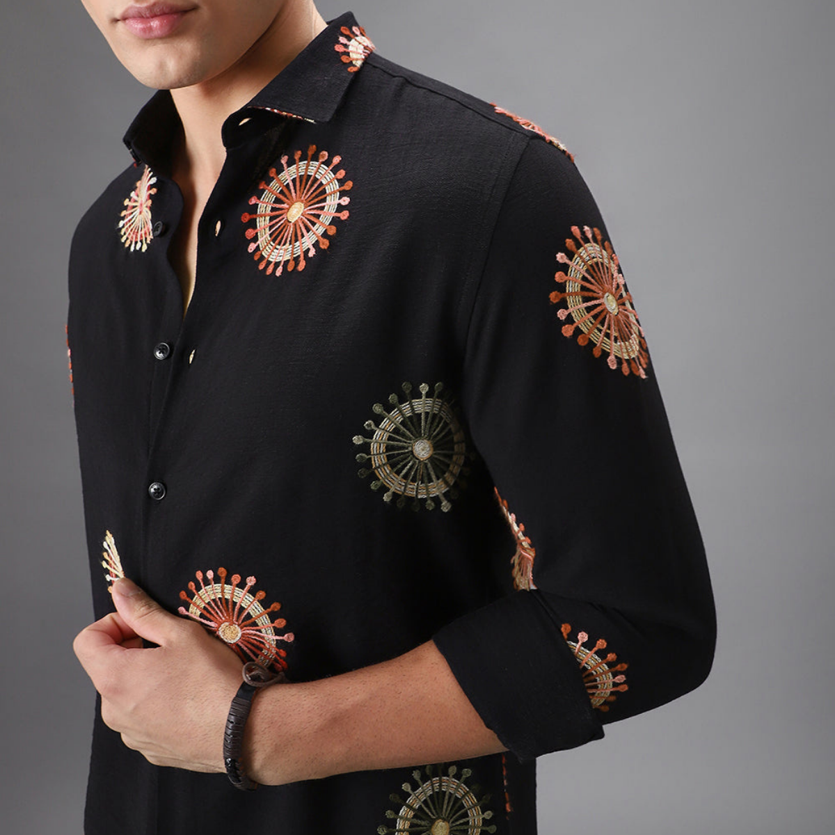 Men's Stylish Branded Shirt | High Quality Cotton Fabric | Full Sleeves