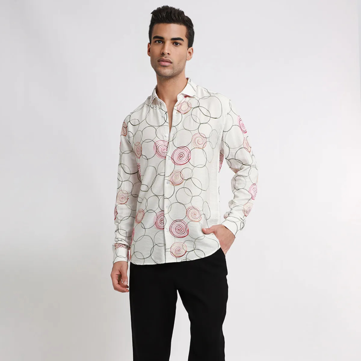 Men's Stylish Branded Shirt | High Quality Cotton Fabric | Full Sleeves